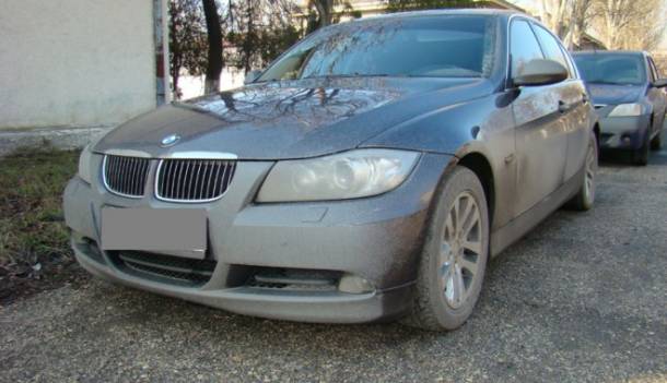 BMW furat din Spania, descoperit în Constanţa